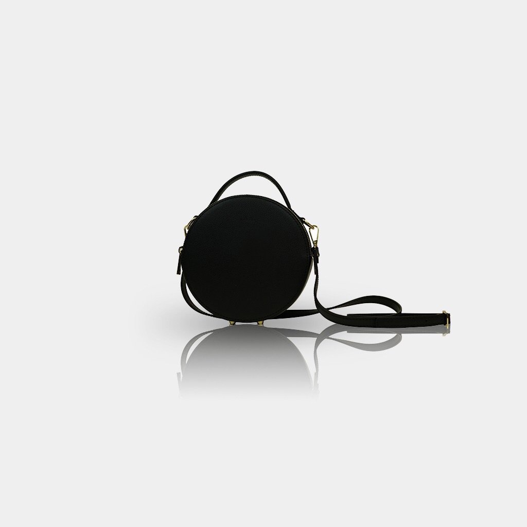 Round shoulder bag `` MADEIRA ''