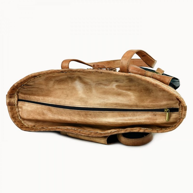 Læderkurv 'Saint Tropez'