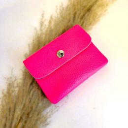 Mini wallet blush neon pink