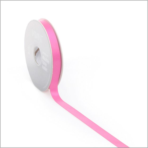 Satinband magenta - 16 mm x 25 Meter