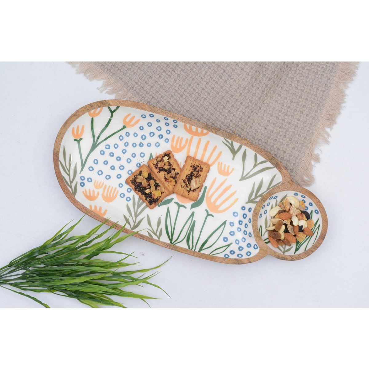 AGURY DESIGNER WOODEN SERVE PLATTER