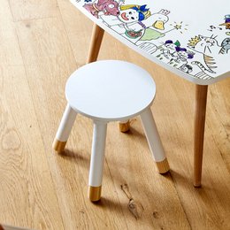 Colorable pack 2 stools