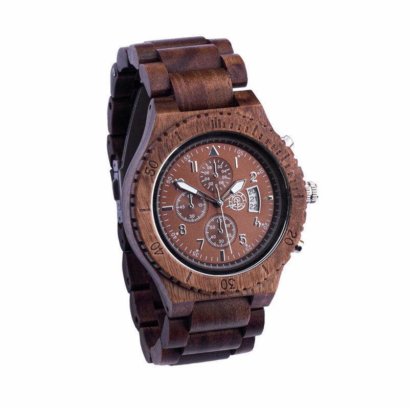 Greenwatch | Timer | Wooden Watch Unisex | Walnut