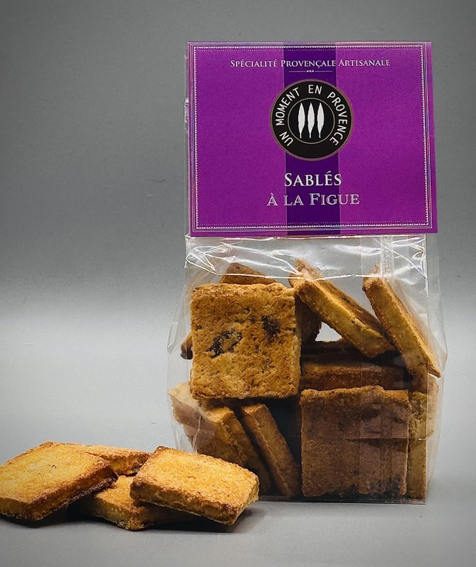 Fig Shortbread 150g: A Gourmet Journey to the Heart of Provençal Flavors 🍪🍇