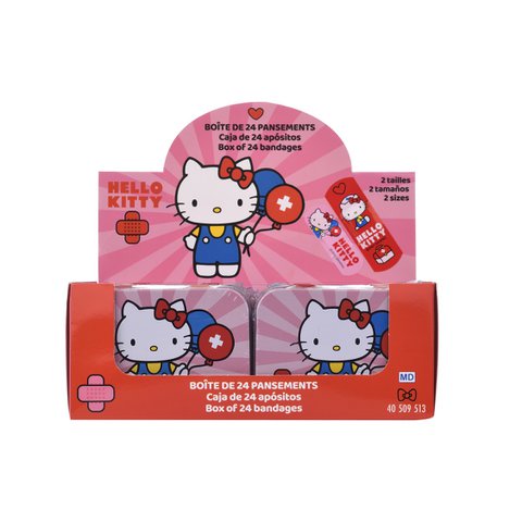 🩹 HELLO KITTY DRESSINGS – KARTON MIT 24 STÜCK