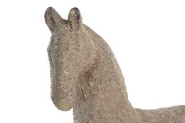 FIGURINE EN RÉSINE 54X19X50 CHEVAL FD197281