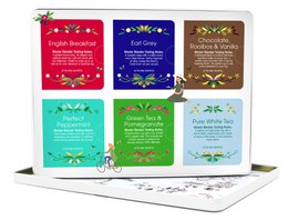 ETS - Tee-Geschenkbox aus Metall "Classic Selection" mit 36 BIO-Tees