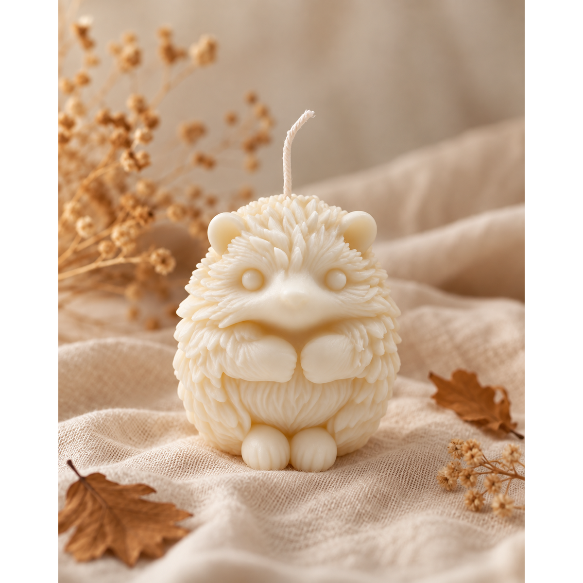 Big Hedgehogs candle | rapeseed wax 
