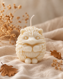 Big Hedgehogs candle | rapeseed wax 