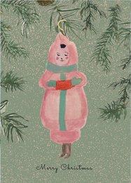 Tree Ornament Postcard (eco friendly)