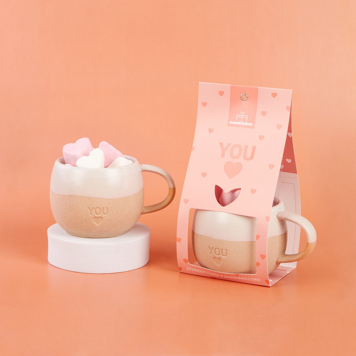 Set regalo Marshmallow e tazza