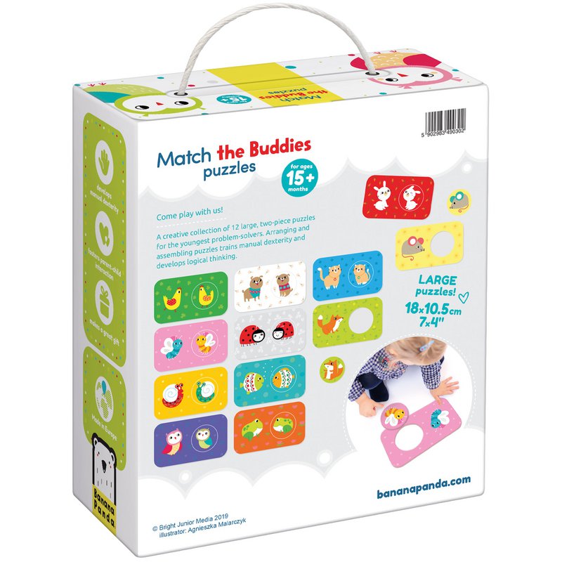 Faites correspondre le puzzle des copains