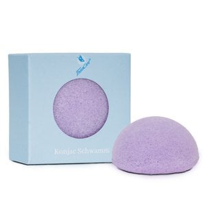 TheraCare Konjac-spons voor gezicht en lichaam - lavendel