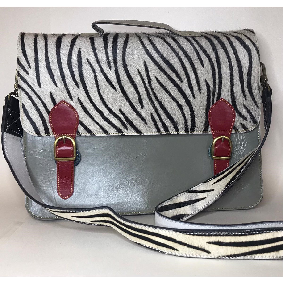 Tiertaschenriemen Zebra