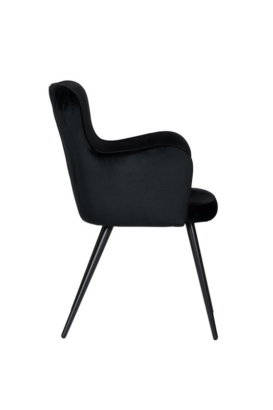 Poltroncina nera (set di 2)