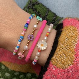 Armbånd | Flerfarvede perler