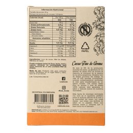 Ciemna czekolada z miodem | 87% Cacao | 70G