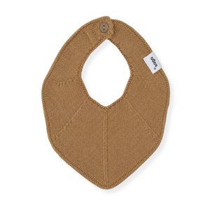 Gebreide slabbetje - Fjola - Honing