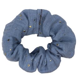 Scrunchie ze szczyptą złota