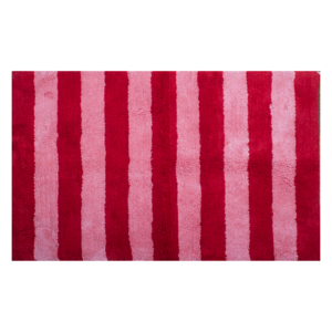 Kitsch Küchenbademat Stripe Pink Red 50 x 80 cm
