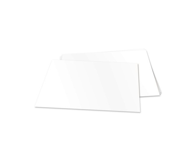 Pojedyncze karty Kangaro 105x150mm 250gr białe 50 sztuk