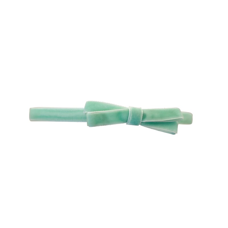 Hårbånd Velvet Mint Green