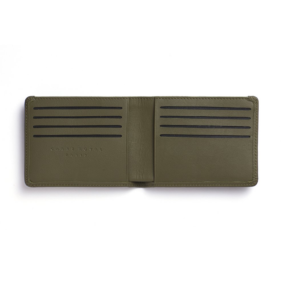 Kaki minimalistisk tegnebog