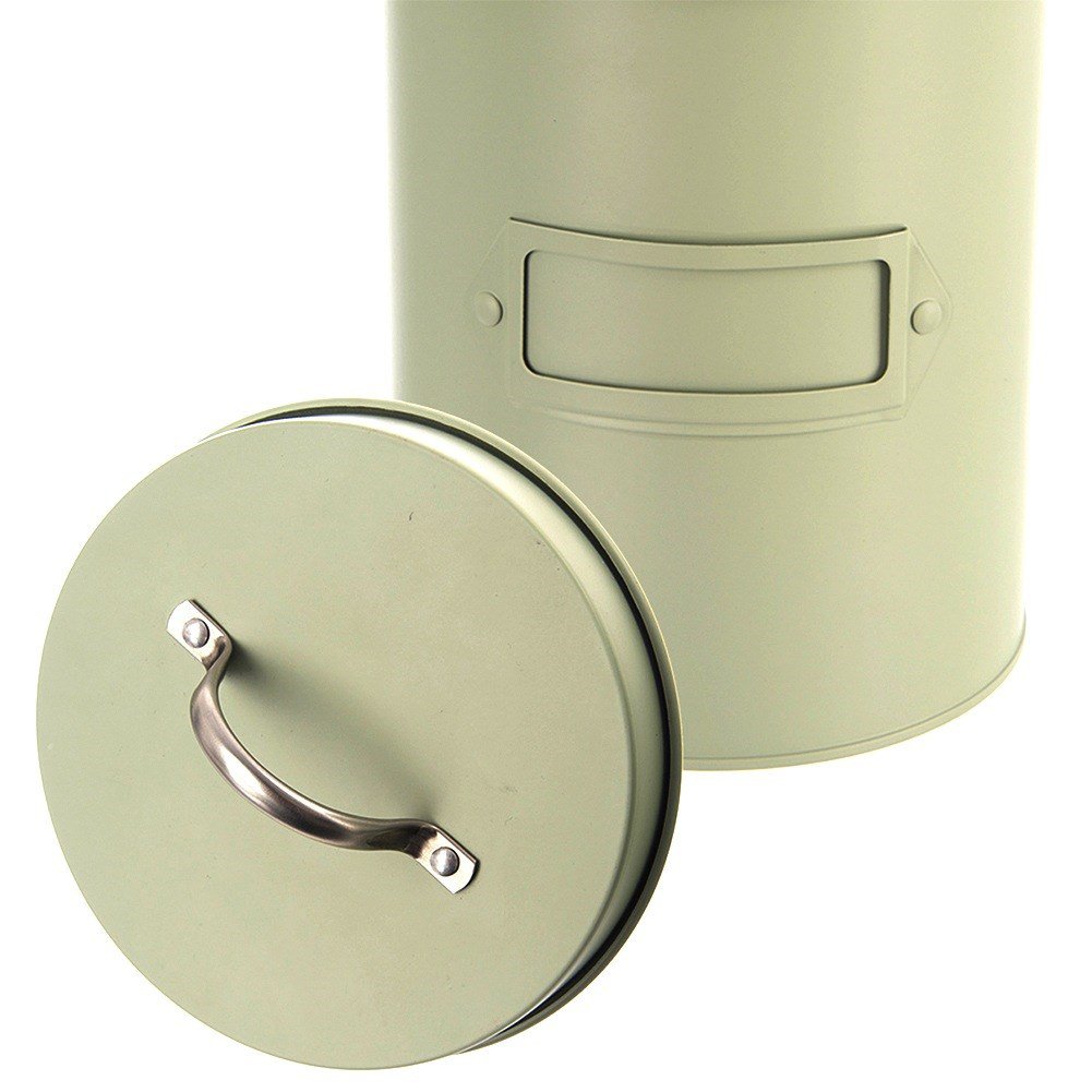 Storage Container Metal Green GREENISH 3.3 l