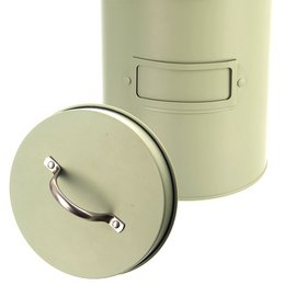 Storage Container Metal Green GREENISH 3.3 l