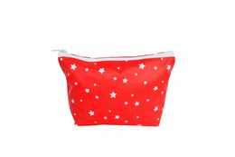 Neceser estrellas rojas L 20x16 cm Isabelle Rose