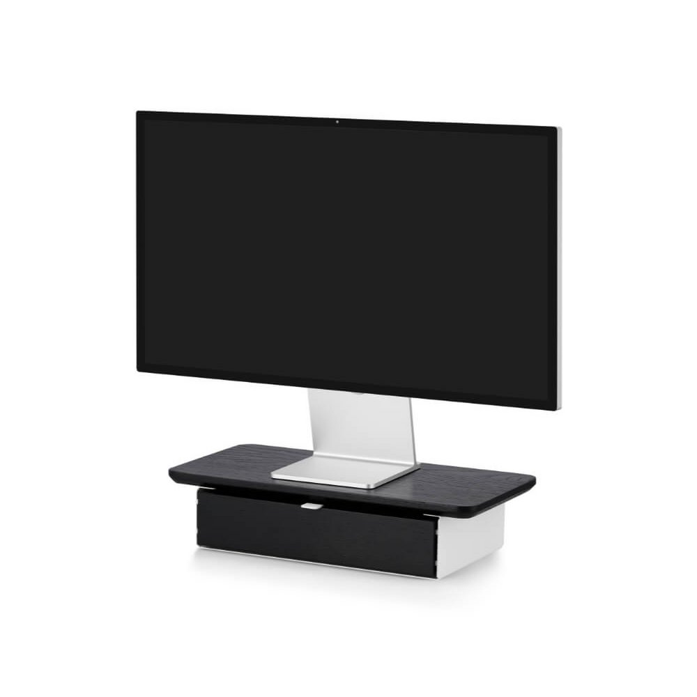 Mensola da scrivania Mini - Supporto per monitor con cassetto