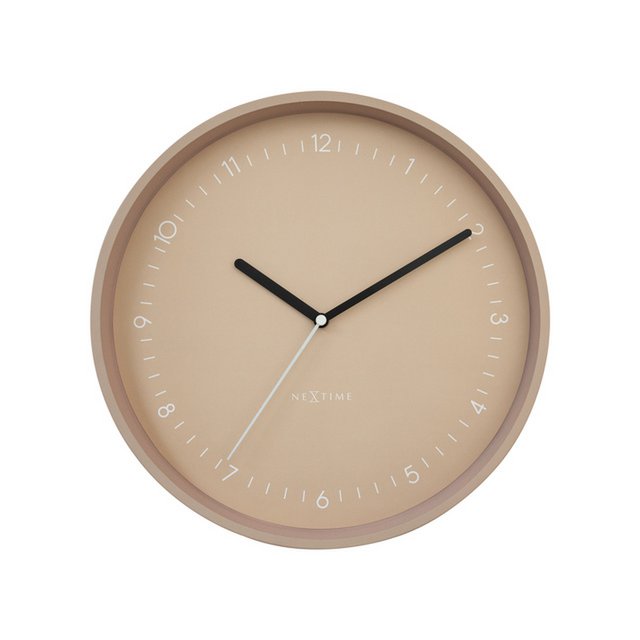 Zegar ścienny NeXtime Berlin 30 cm różowy