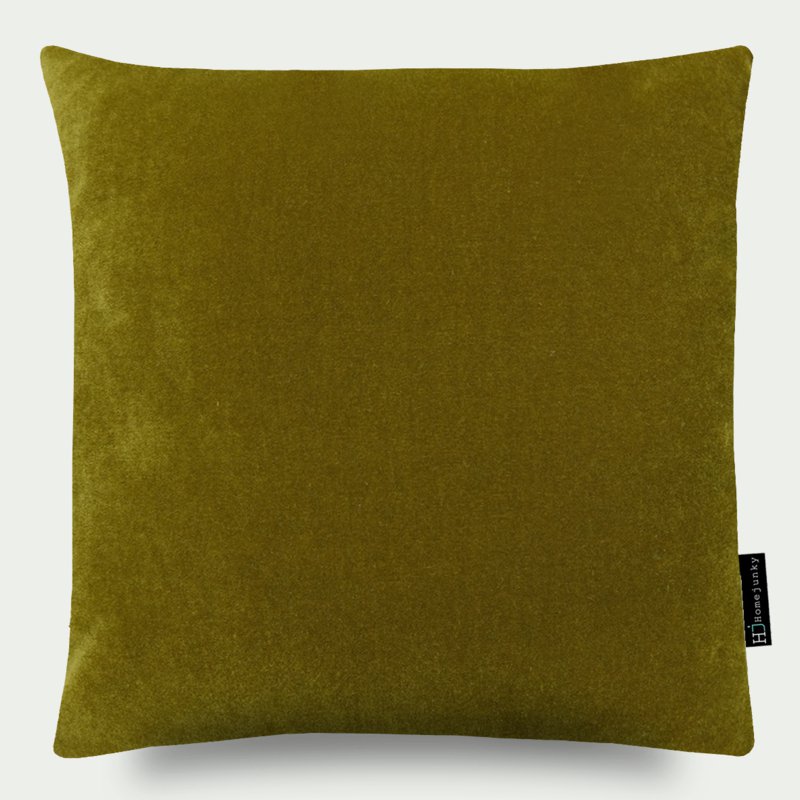 373 Velvet bottles green 45x45