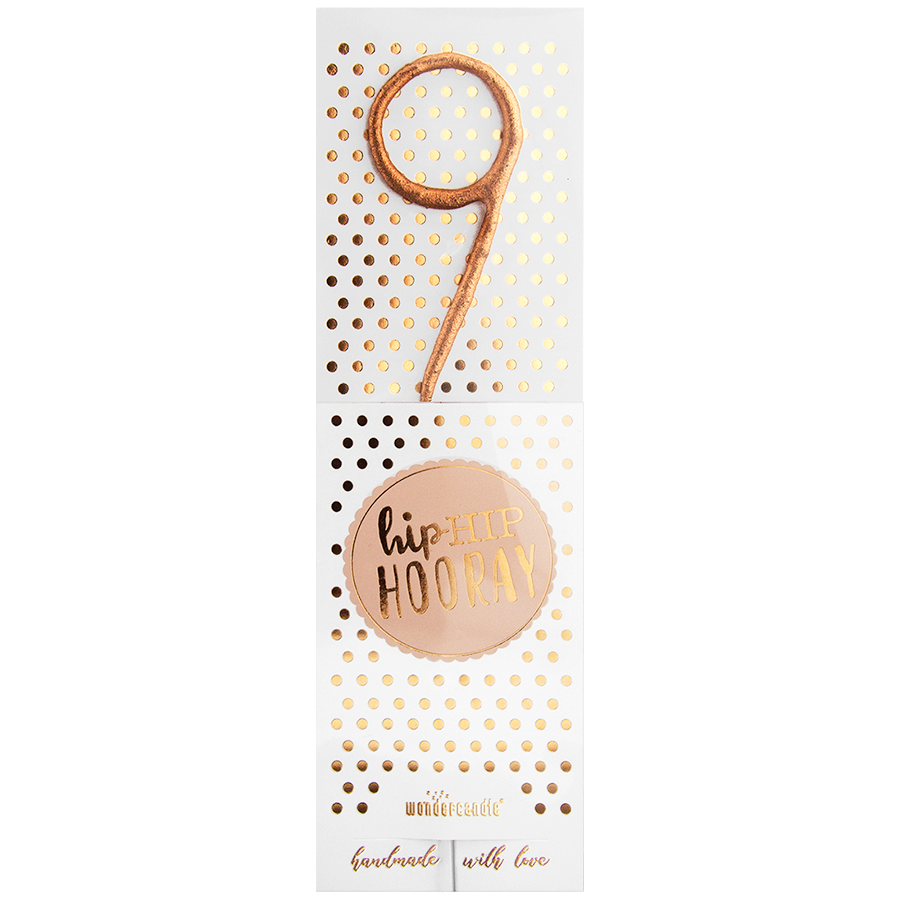 Hiphip hooray Roségold 290 Sortiment 144 Wondercandle® classic