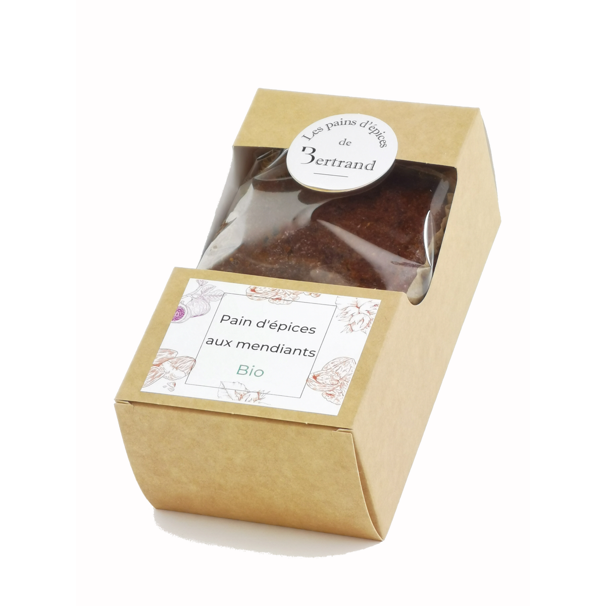 Organic mendiants gingerbread