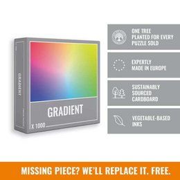 Gradient Jigsaw Puzzle (1000 pieces)