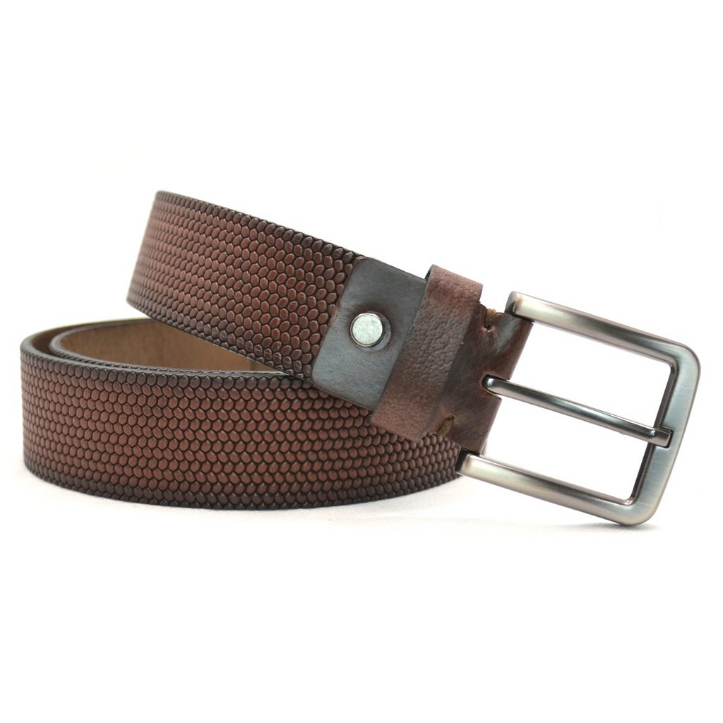 Timbelt 040-137 Vollnarbenleder mit Aufdruck