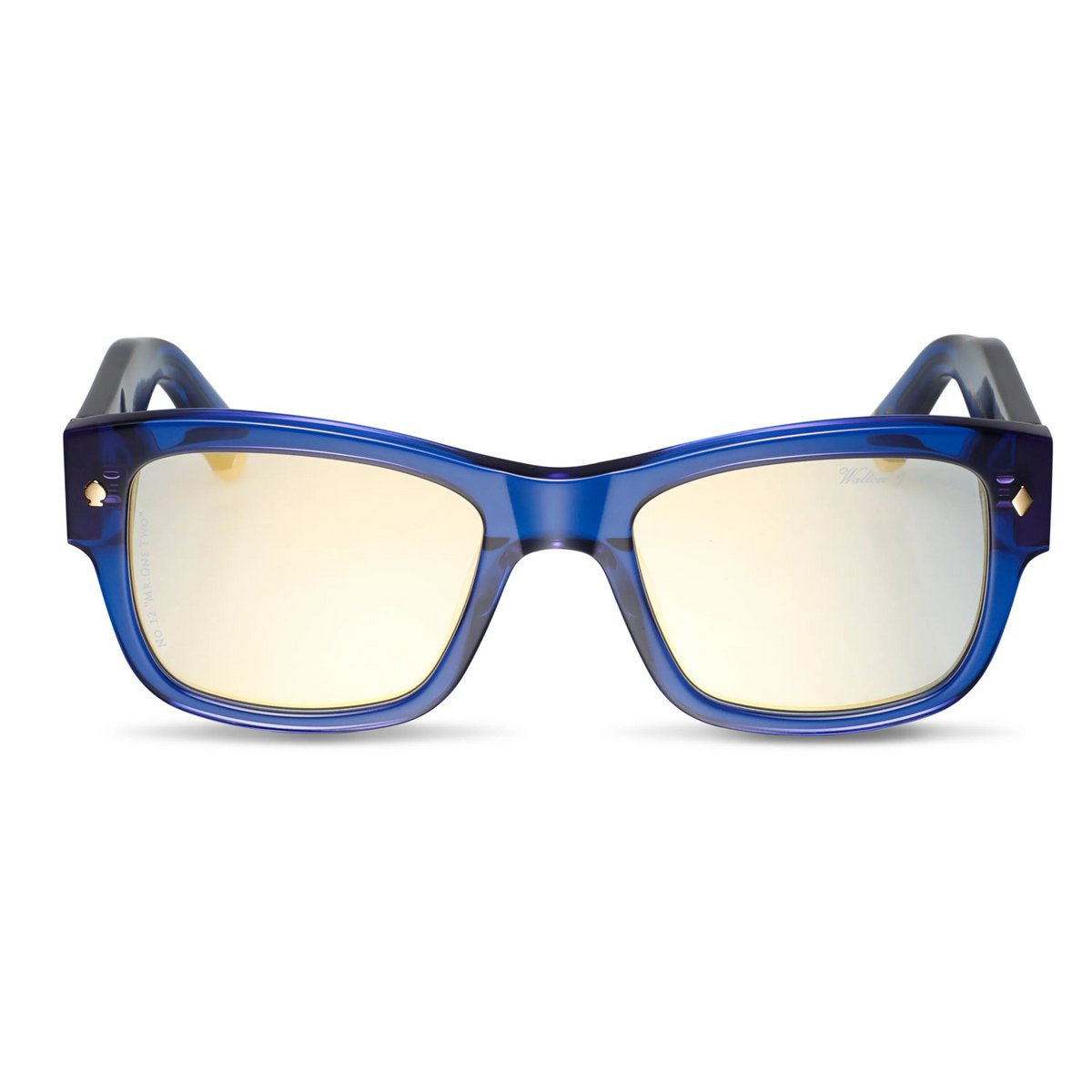 Walton & Mortimer Nr. 12: "Mr.one Two" Midnight Blue Blue Limited Edition Photochrome Sonnenbrille