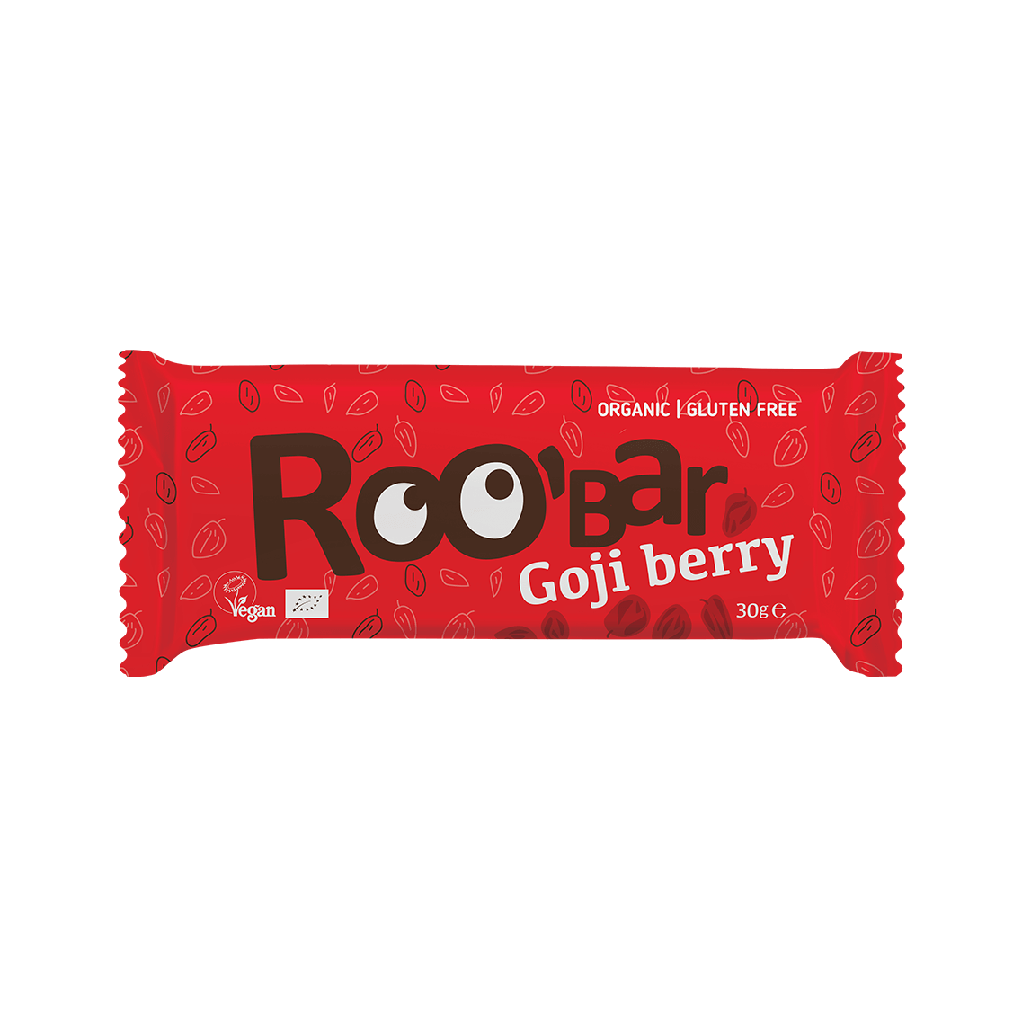 Goji Berry Bar, organic, Roobar, 30g