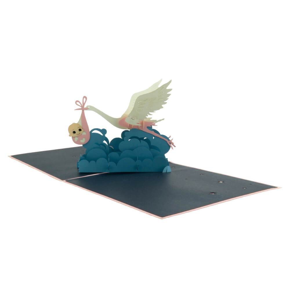Stork Pop Up Card