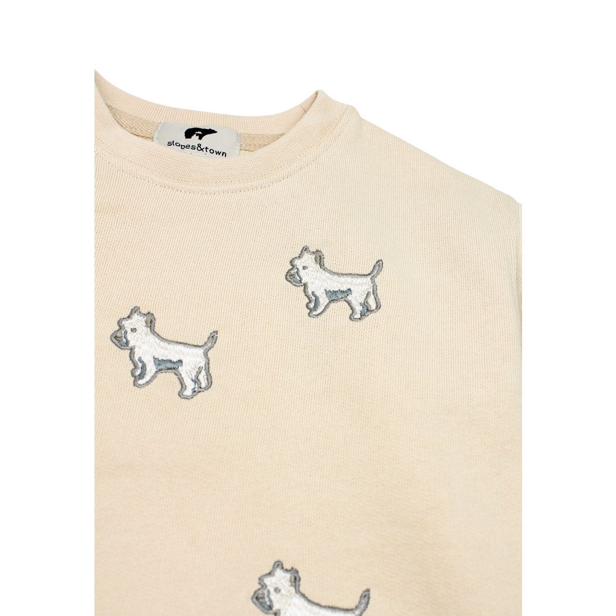 Tuta da bambino Terrier bianco