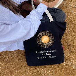 Totebags. Stor taske model "SITERODEAS"