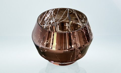 kubus DECO grote kom splashed