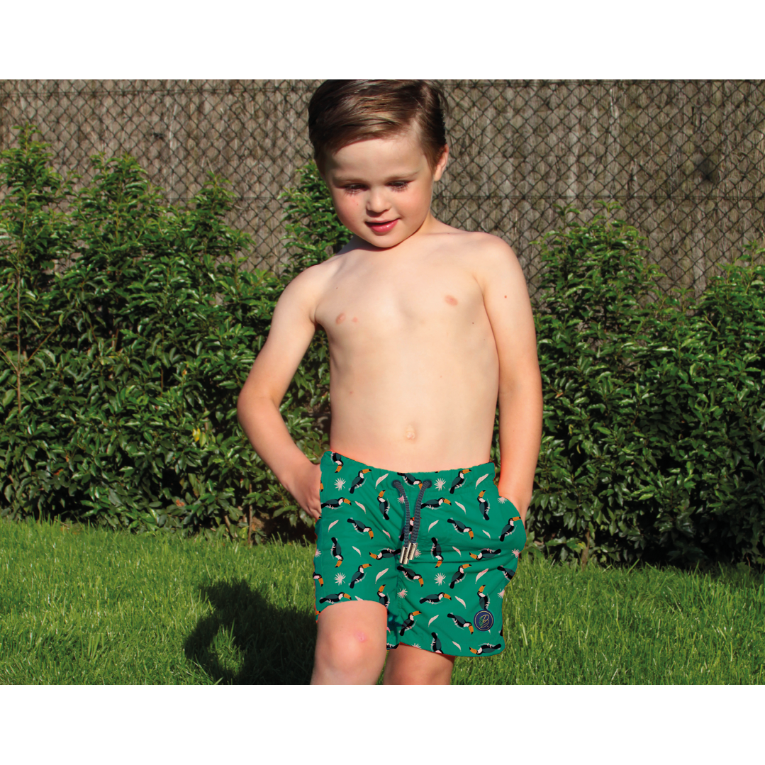 Badeshorts Junge - Tukan
