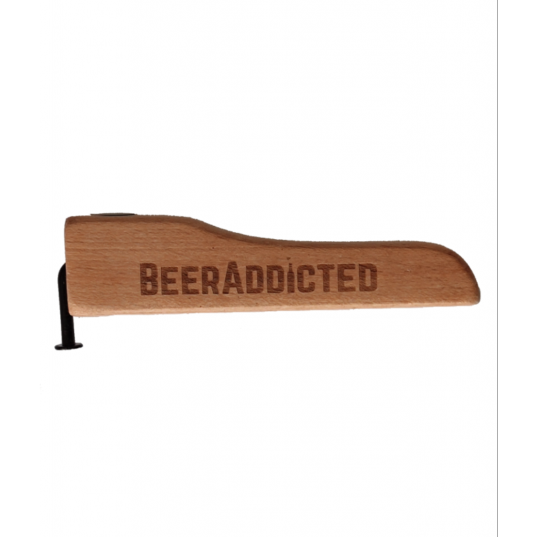 Wooden Bottle Opener BeerAddicted