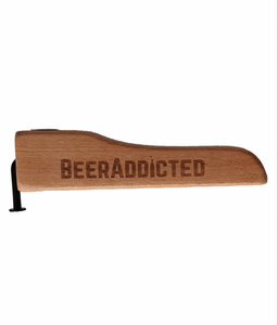 Wooden Bottle Opener BeerAddicted