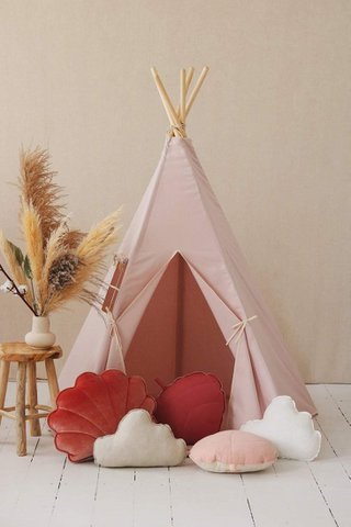 „Pink“ Tipi- und Matten-Set