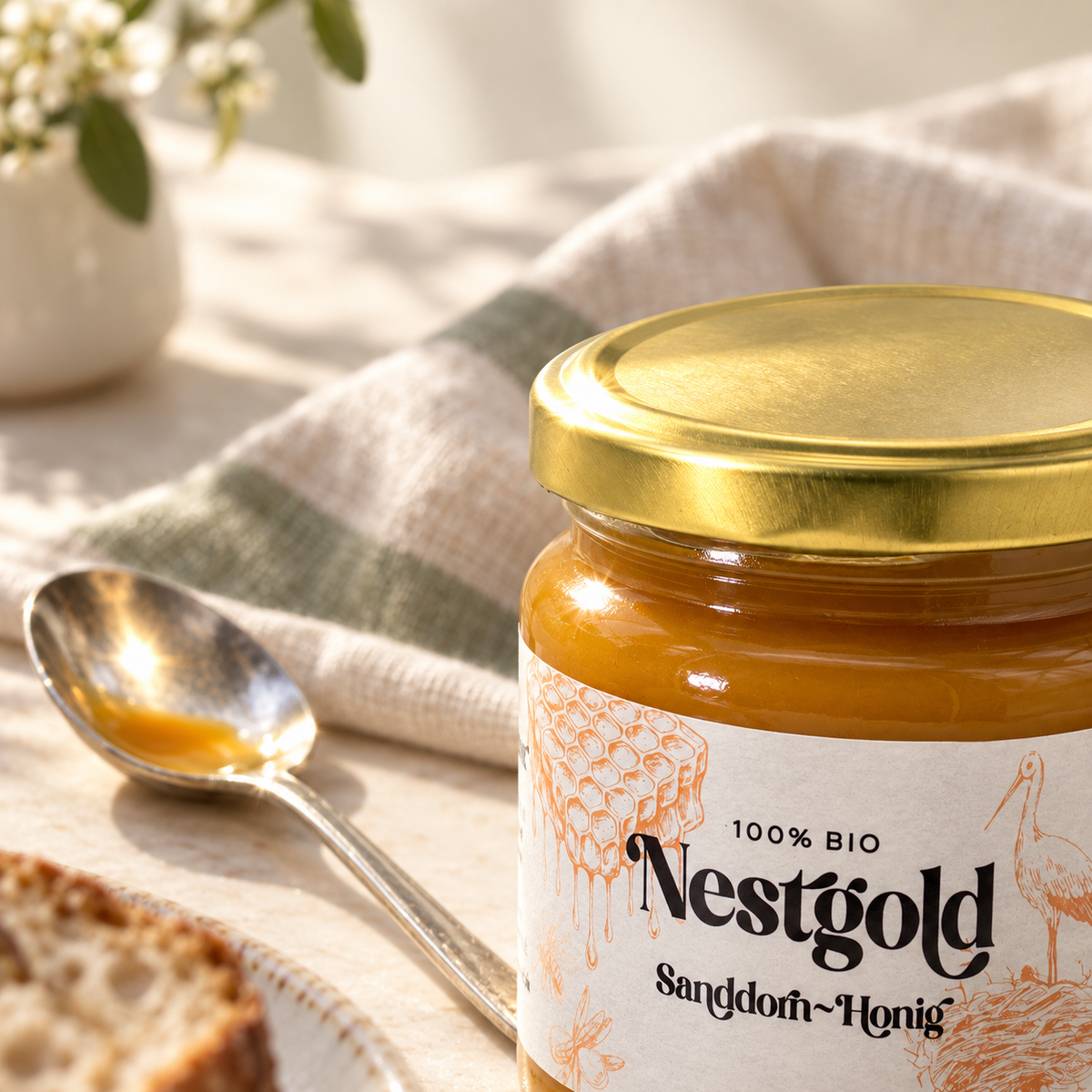 Nestgold havtornhonning