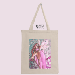 Borsa tote organica Celtic Fairy 3 - Mitologia irlandese