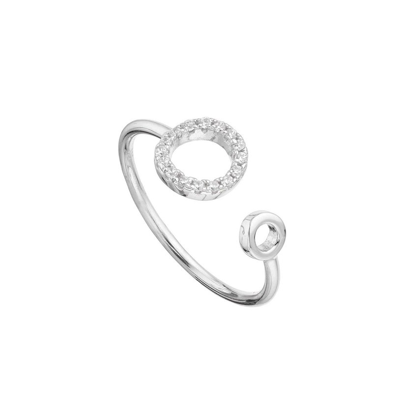 Anello Cerchi in Argento